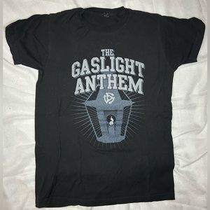 Gaslight Anthem Brian Fallon men’s black tee small